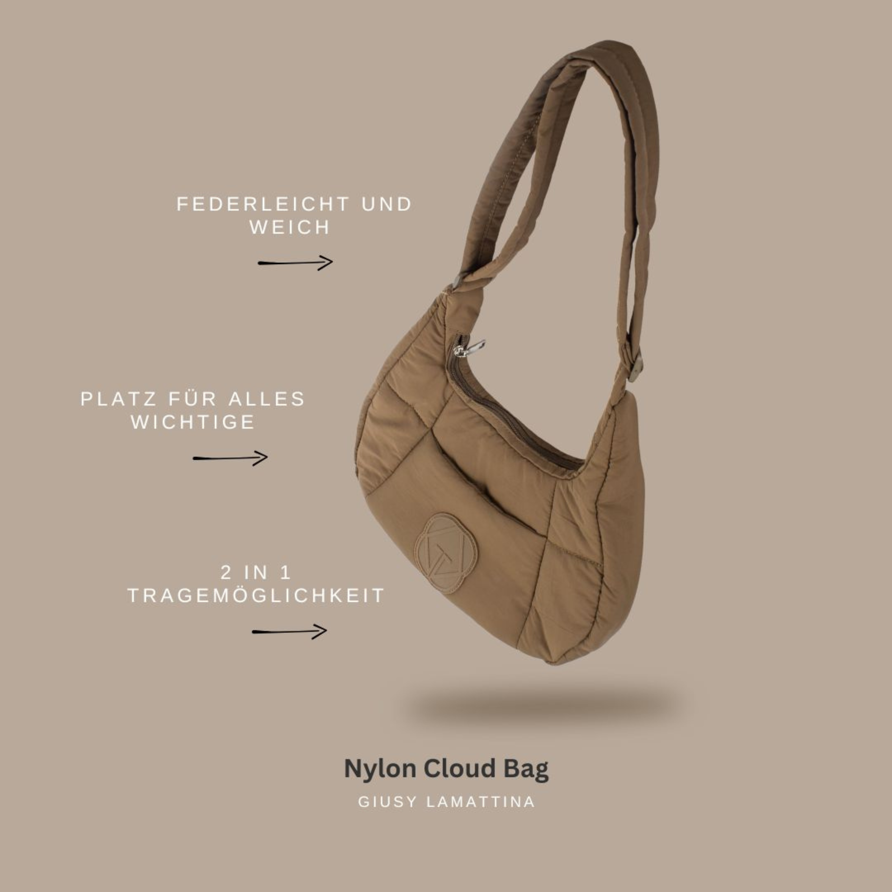 Nylon Cloud Bag