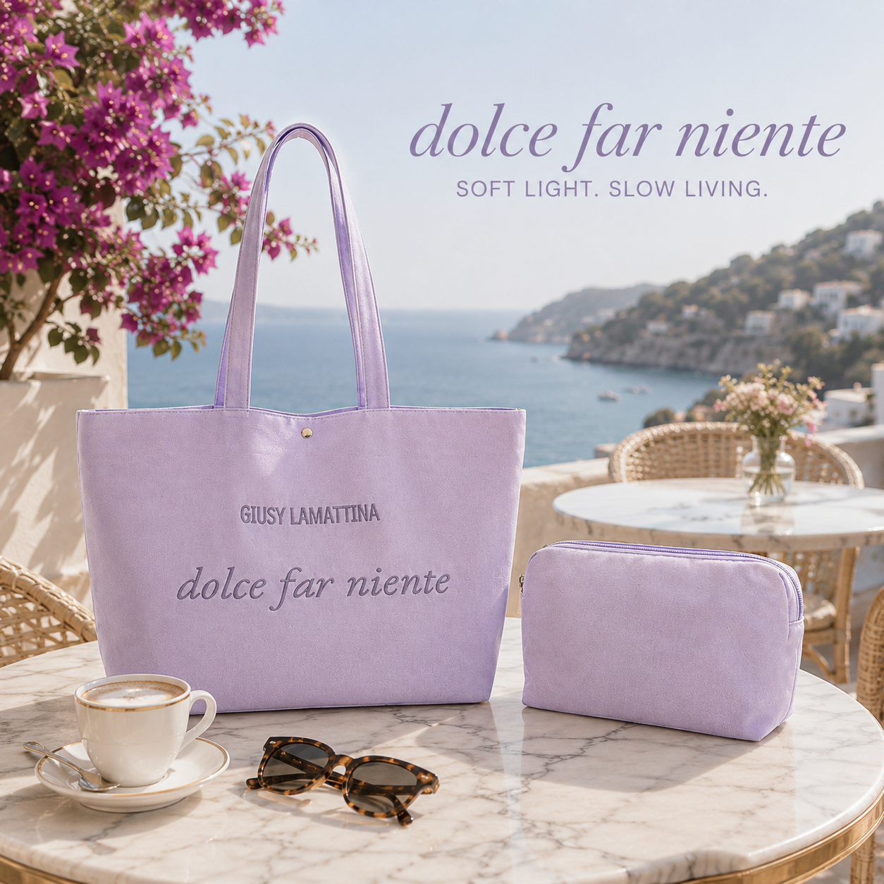 Beach Bag Dolce Far Niente – Lilla Sogno