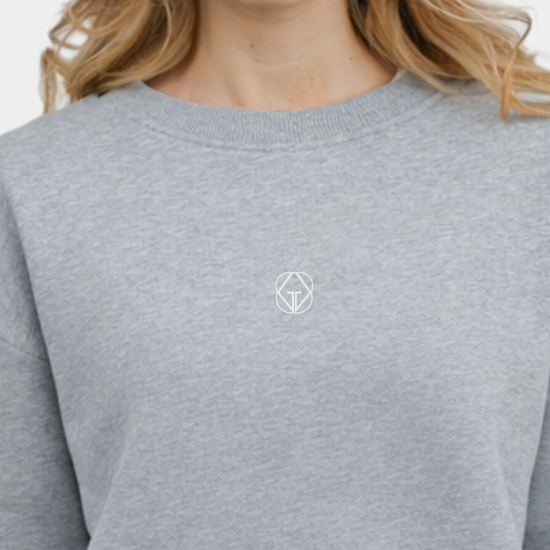 Sweater Signature Gray Melange