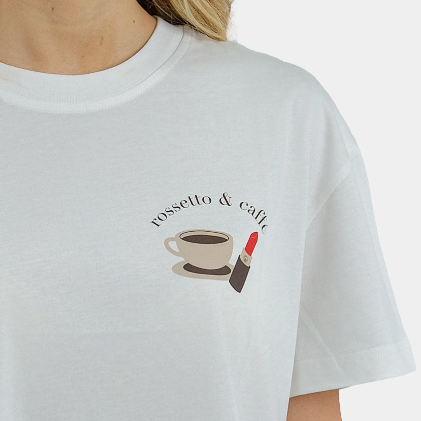 T-Shirt rossetto & caffe' Black
